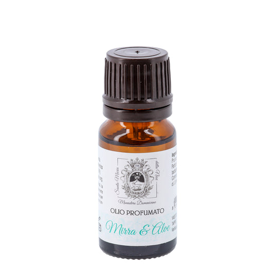 Olio Profumato Mirra e Aloe, Essenze Ispirate alla Sacra Scrittura. 10 ml