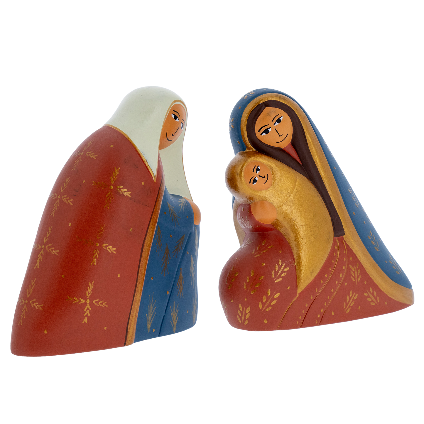 Presepe artigianale sudamericano – Simbolo di fede e cultura natalizia. Altezza 12 cm
