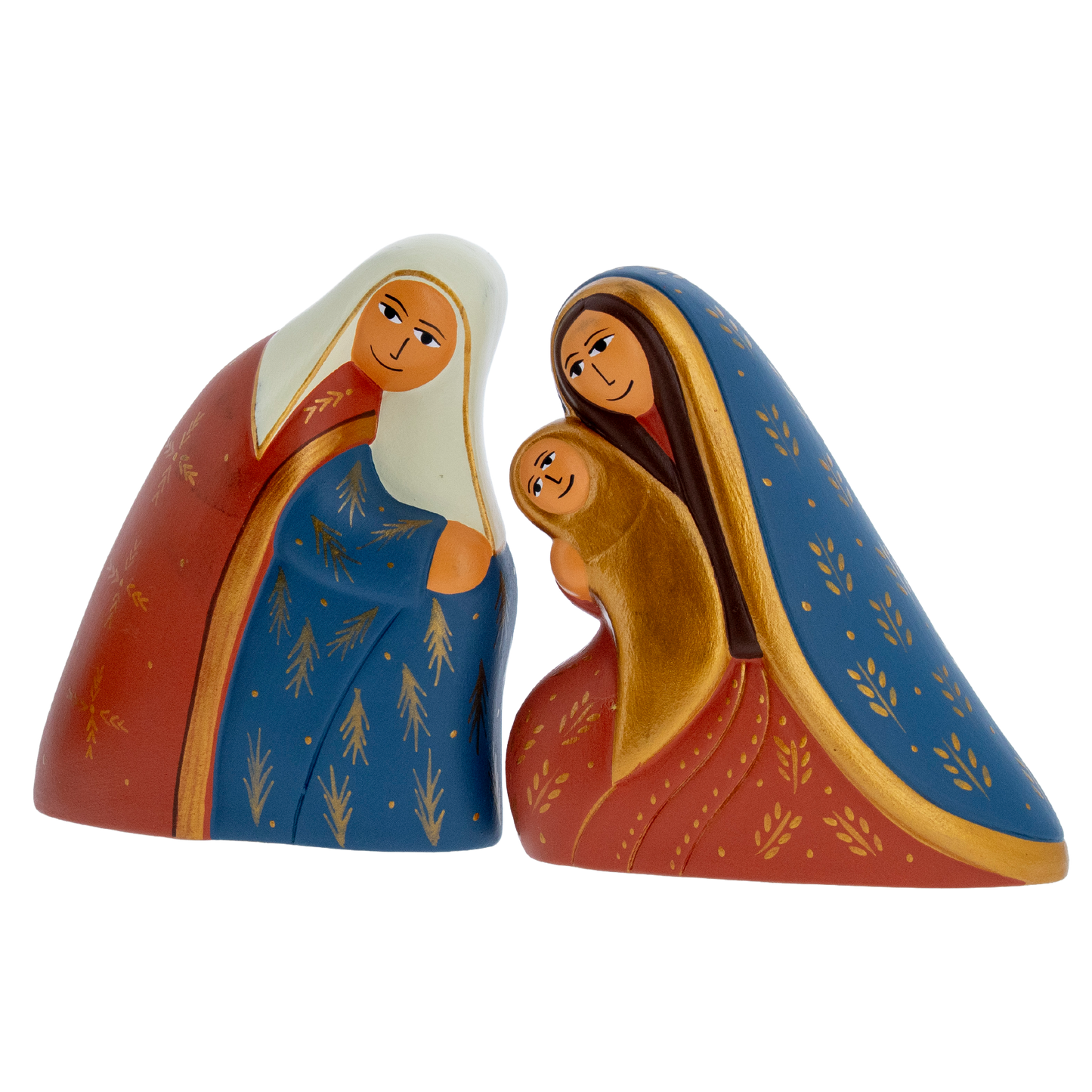Presepe artigianale sudamericano – Simbolo di fede e cultura natalizia. Altezza 12 cm