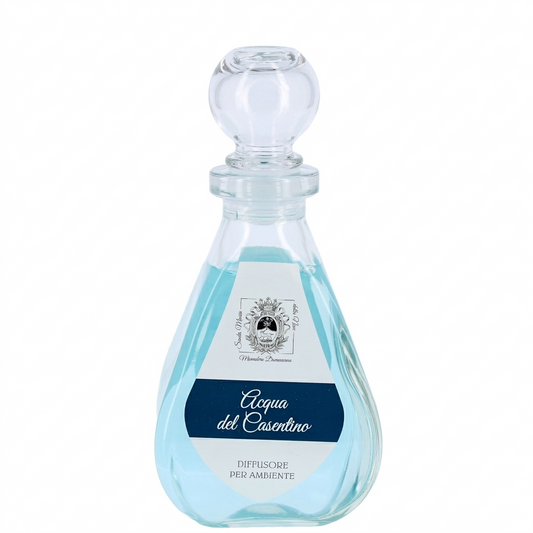 Diffusore per Ambienti, Acqua del Casentino, con Bastoncini, Profumatore Casa. 250 ml