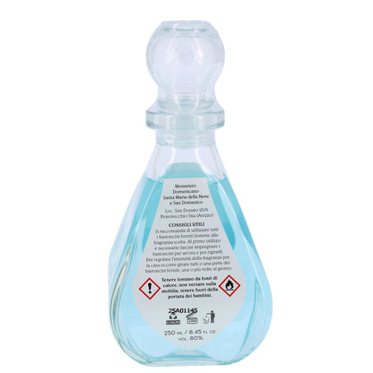 Diffusore per Ambienti, Acqua del Casentino, con Bastoncini, Profumatore Casa. 250 ml