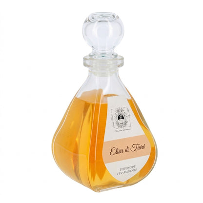 Diffusore per Ambienti, Elisir di Tiarè, con Bastoncini, Profumatore Casa. 250 ml