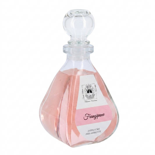 Diffusore per Ambienti, Frangipane, con Bastoncini, Profumatore Casa. 250 ml