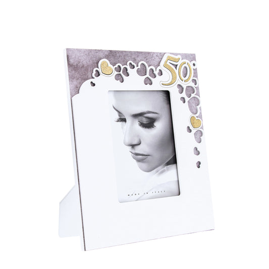 50th light wood photo frame 13x18 cm