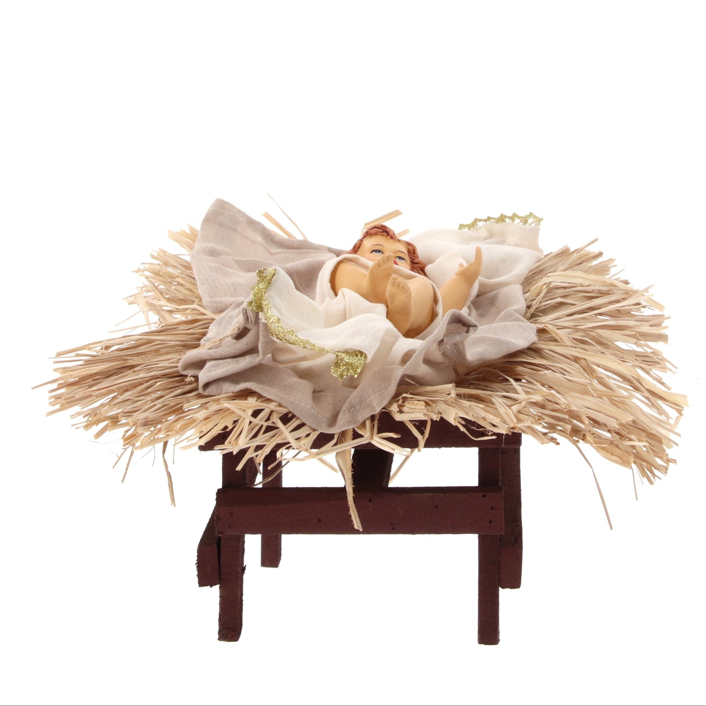 Presepe Sacra Famiglia. Altezza 76 cm