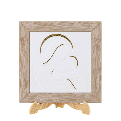 Quadro Maternità 20x20 cm Tortora Parete e Tavolo