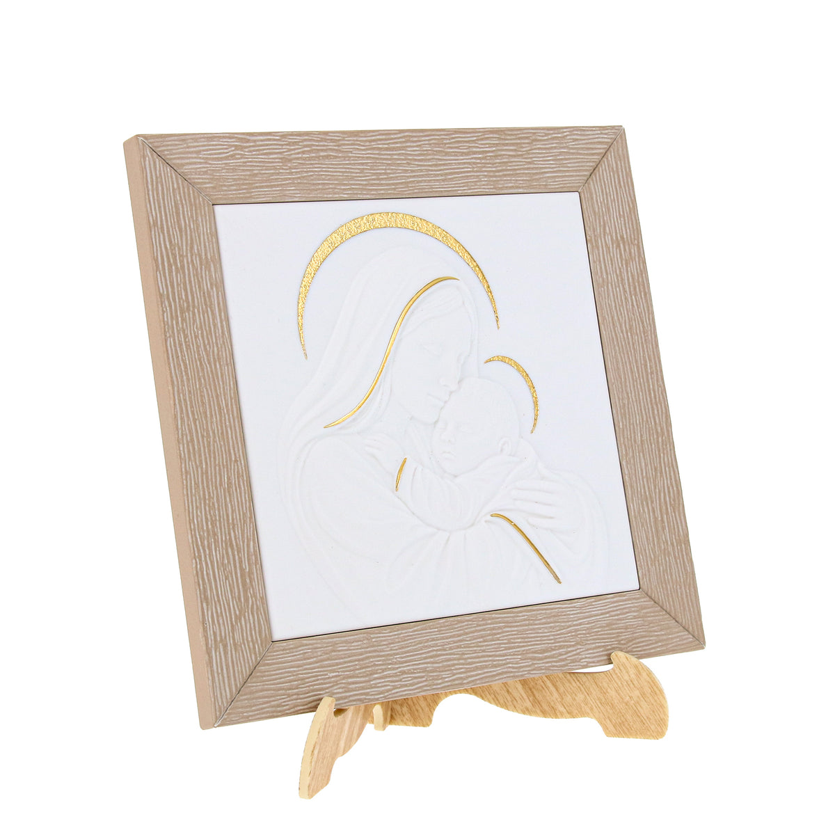 Quadro Maternità 20x20 cm Tortora Parete e Tavolo