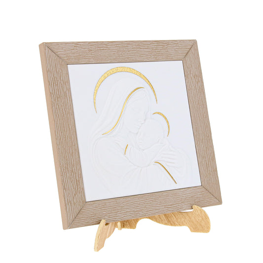 Quadro Maternità 20x20 cm Tortora Parete e Tavolo