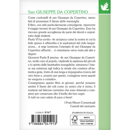 San Giuseppe da Copertino. Il Santo delle meraviglie