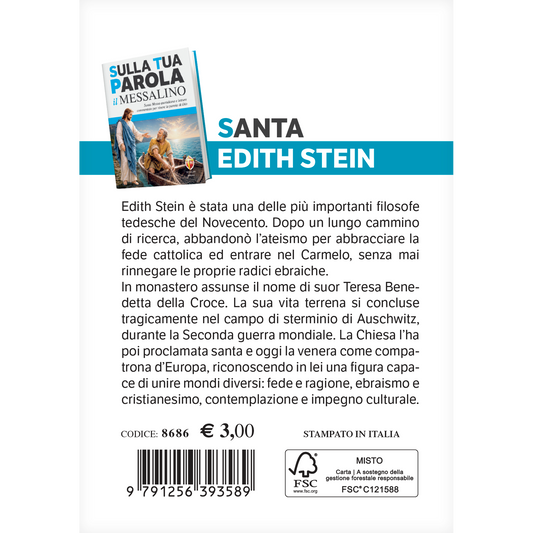 Die Heiligen im Messale. Edith Stein. Jüdin, Philosophin, Nonne und Märtyrerin