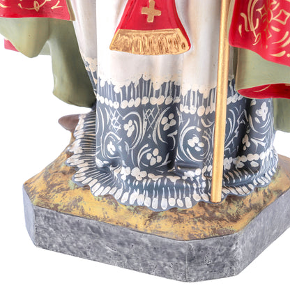 Statua Sant'Agostino 60 cm in Pasta di Legno