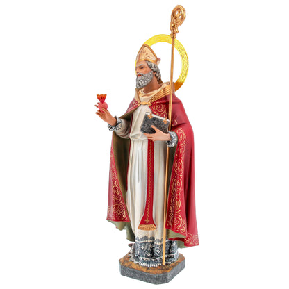 Statua Sant'Agostino 60 cm in Pasta di Legno