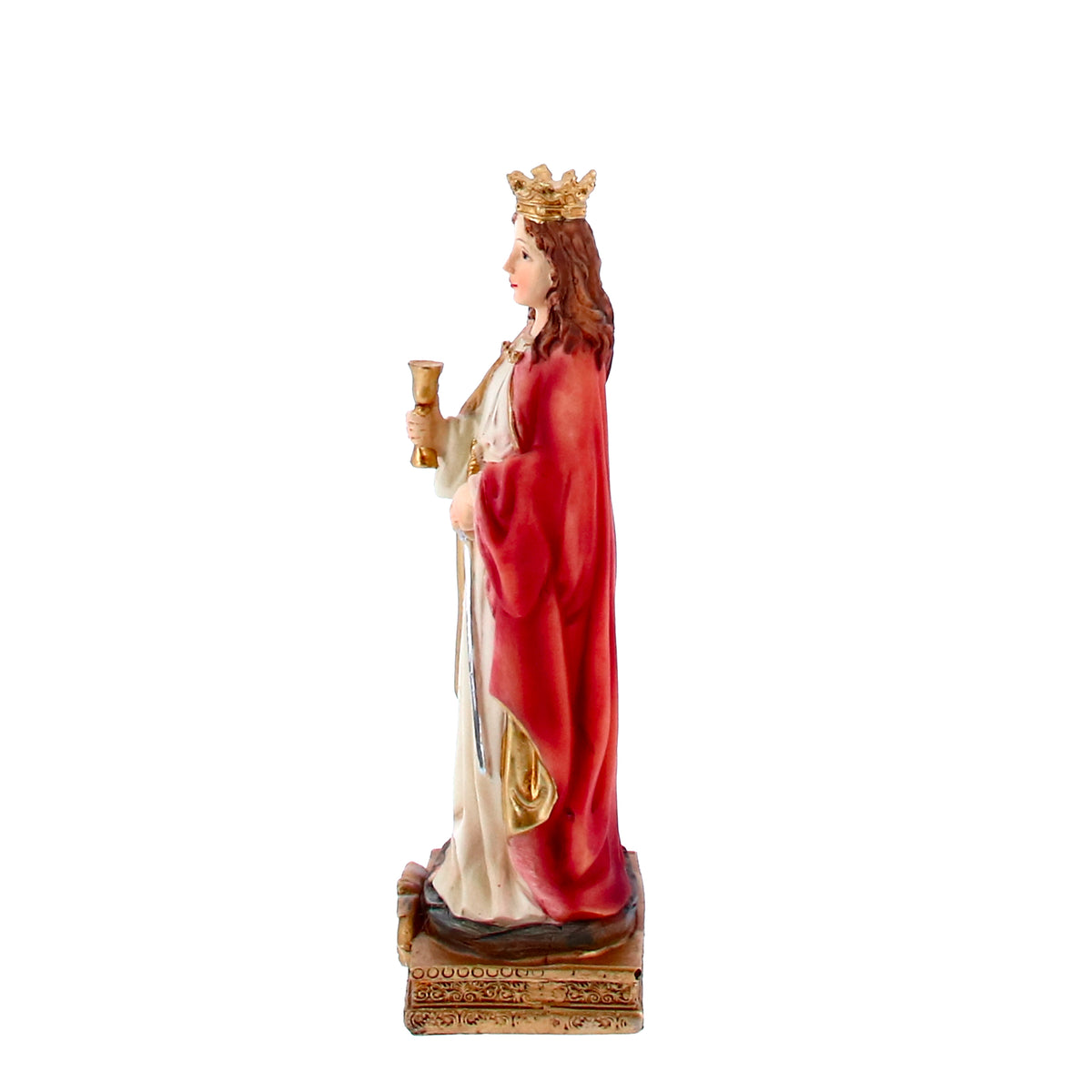 Statue de sainte Barbara 15 cm