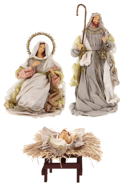 Presepe Sacra Famiglia. Altezza 76 cm