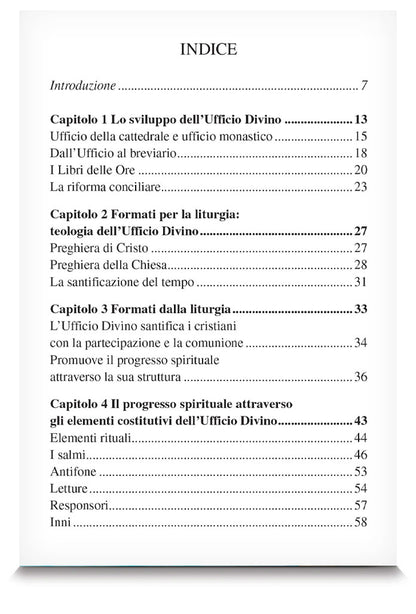 La Liturgia delle Ore