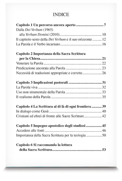 La Sacra Scrittura nella vita della Chiesa