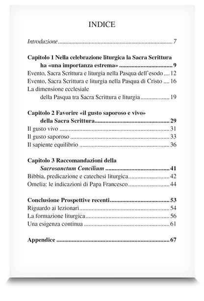 La Sacra Scrittura nella liturgia