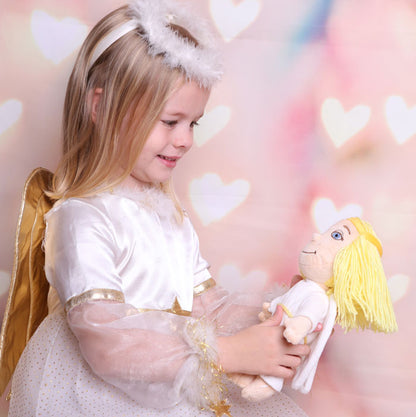 Peluche Angelo Custode. Altezza 27 cm