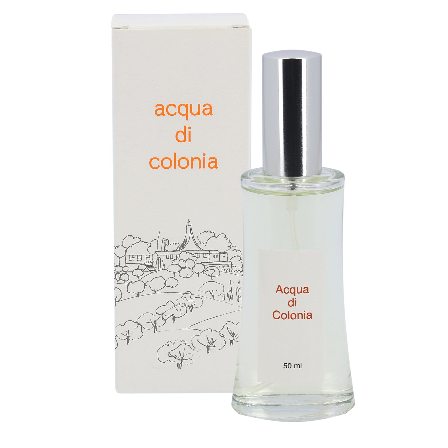 Acqua di colonia del Monastero di Valserena. Confezione da 50 ml