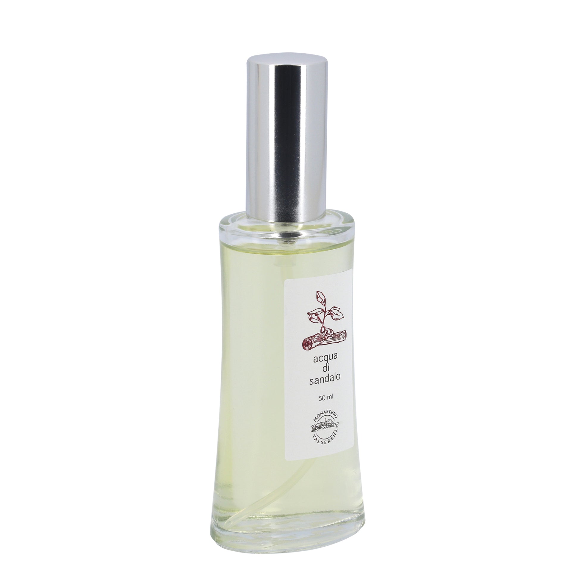 Acqua di profumo, fragranza sandalo. Confezione da 50 ml