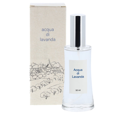 Acqua di profumo, fragranza lavanda. Confezione da 50 ml
