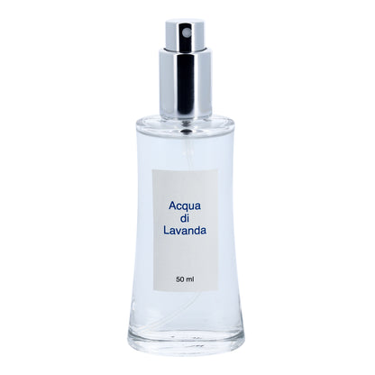 Acqua di profumo, fragranza lavanda. Confezione da 50 ml