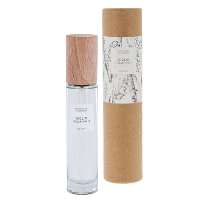 Acqua di profumo, fragranza Giglio delle Valli. Confezione da 50 ml