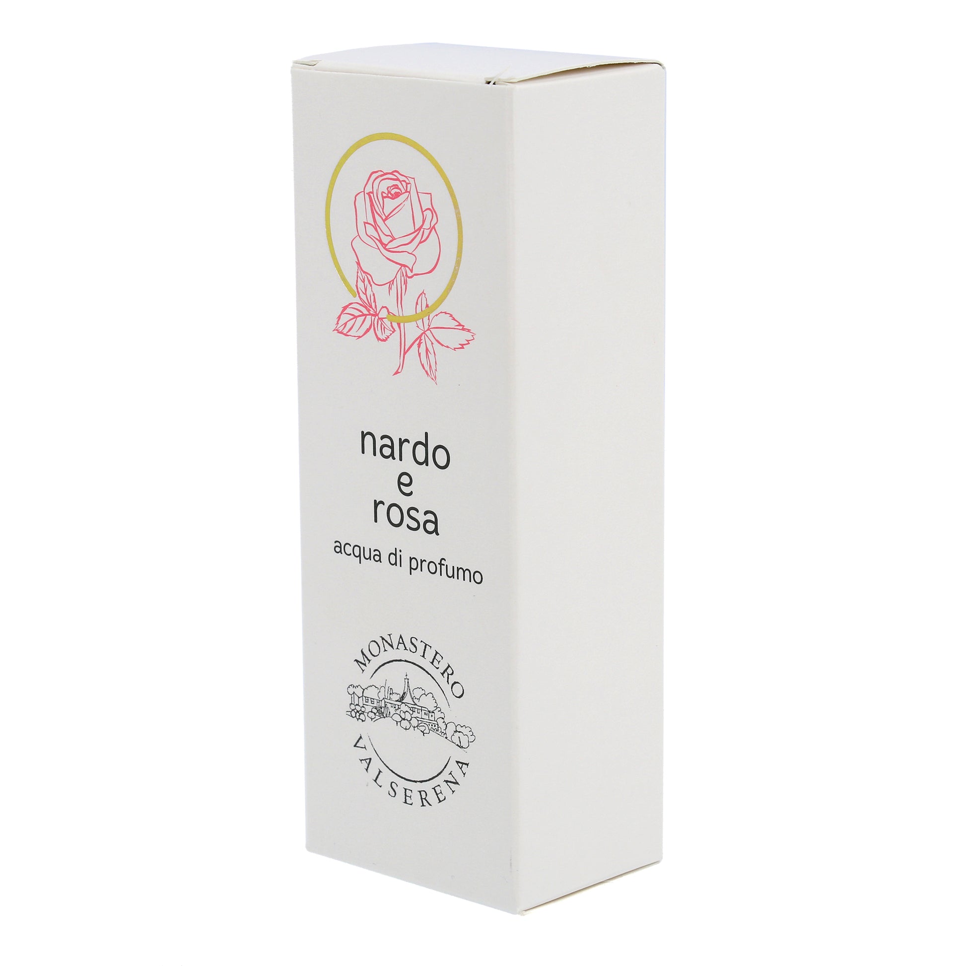 Acqua di profumo, fragranza Nardo e Rosa. Confezione da 50 ml