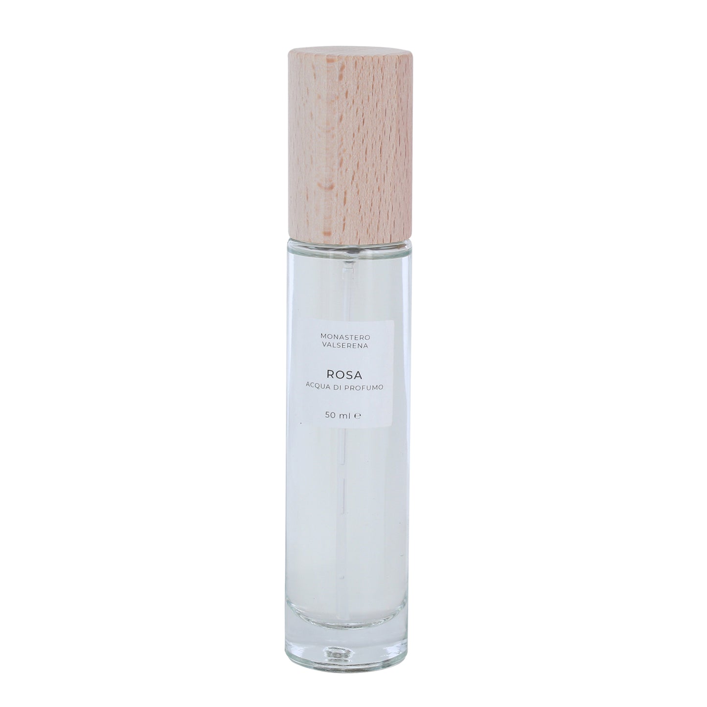 Acqua di profumo, fragranza rosa. Confezione da 50 ml