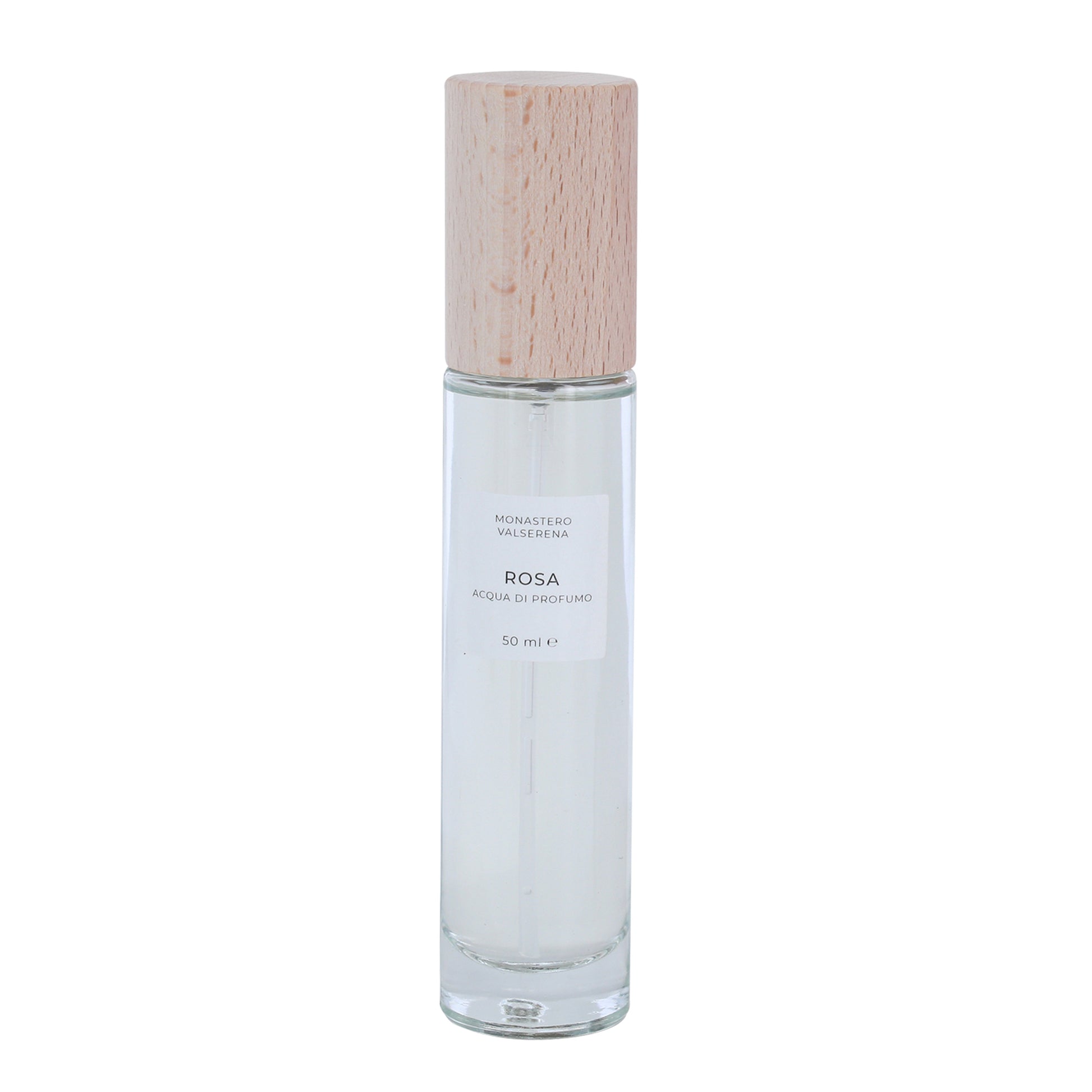 Acqua di profumo, fragranza rosa. Confezione da 50 ml