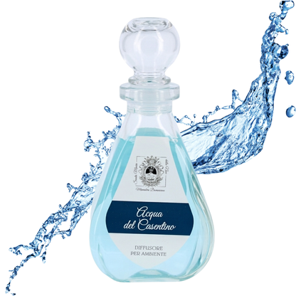 Diffusore per Ambienti, Acqua del Casentino, con Bastoncini, Profumatore Casa. 250 ml