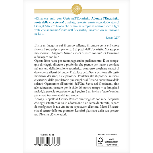 Preghiere per l'Adorazione Eucaristica