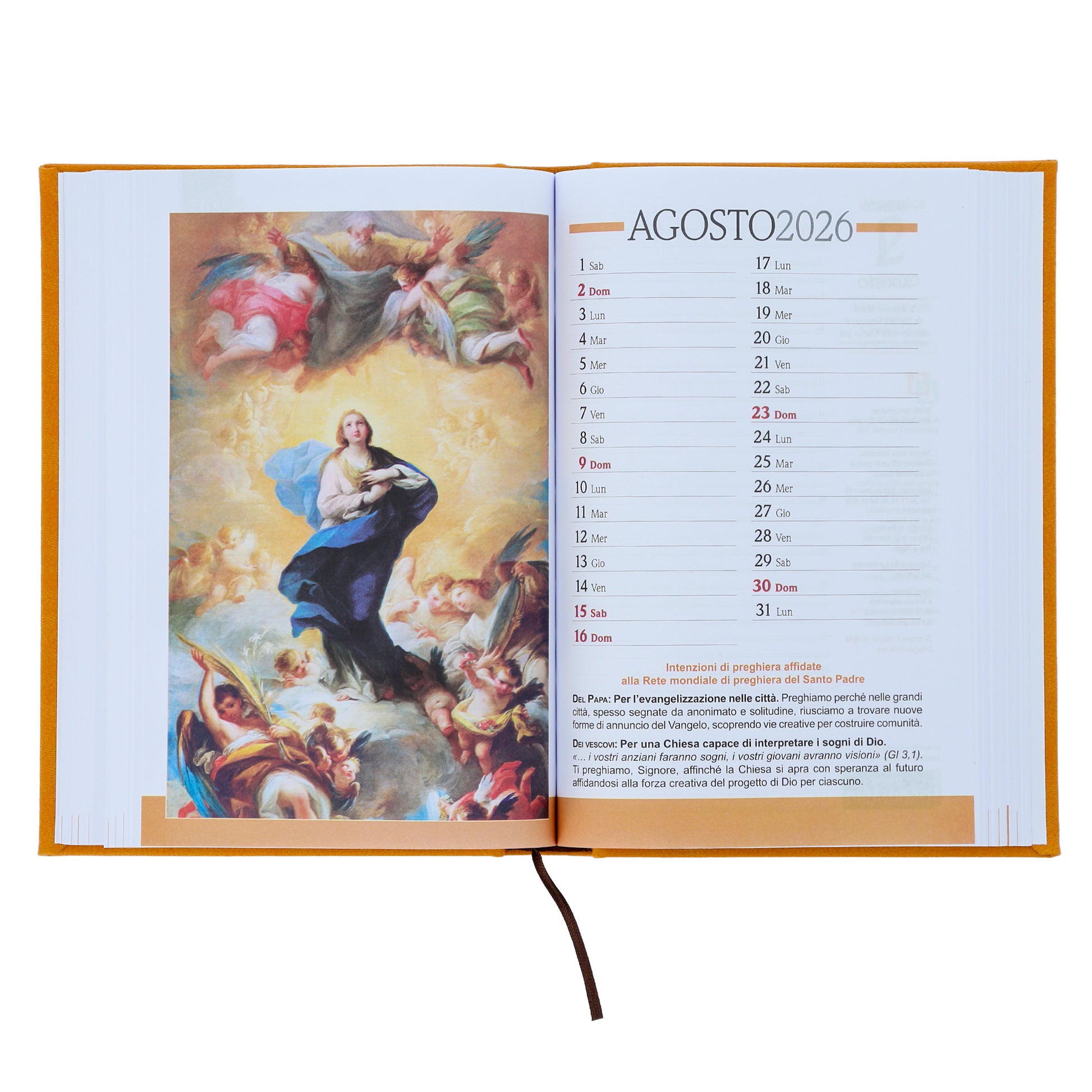 Agenda Liturgico Pastorale 2026