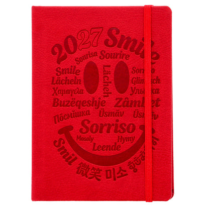 Agenda settimanale pocket 2027 rossa