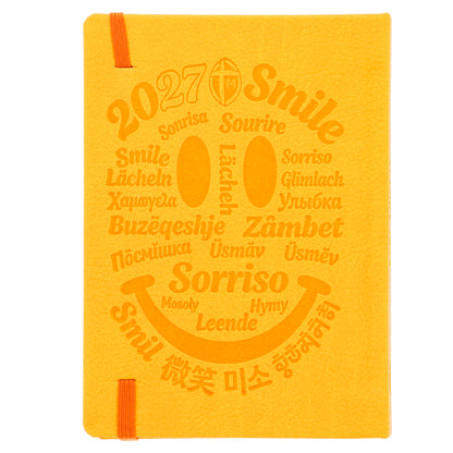 Agenda settimanale pocket 2027 giallo
