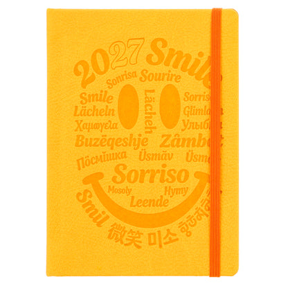 Agenda settimanale pocket 2027 giallo