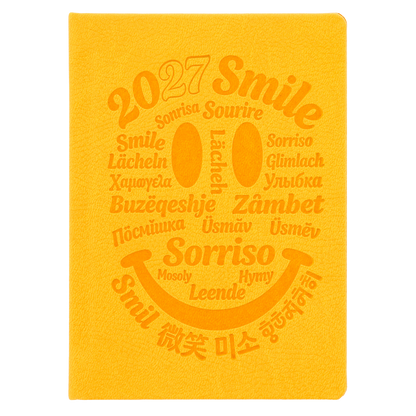 Agenda settimanale pocket 2027 giallo