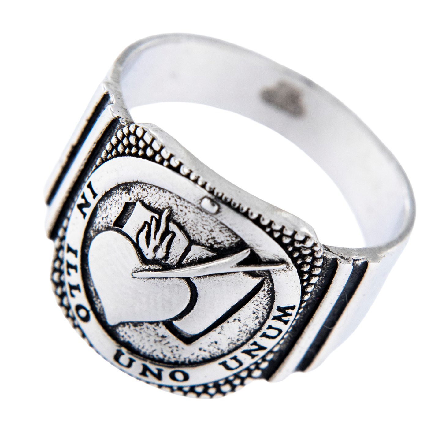 UNUM – Il Sigillo della Fede. Anello in argento 925