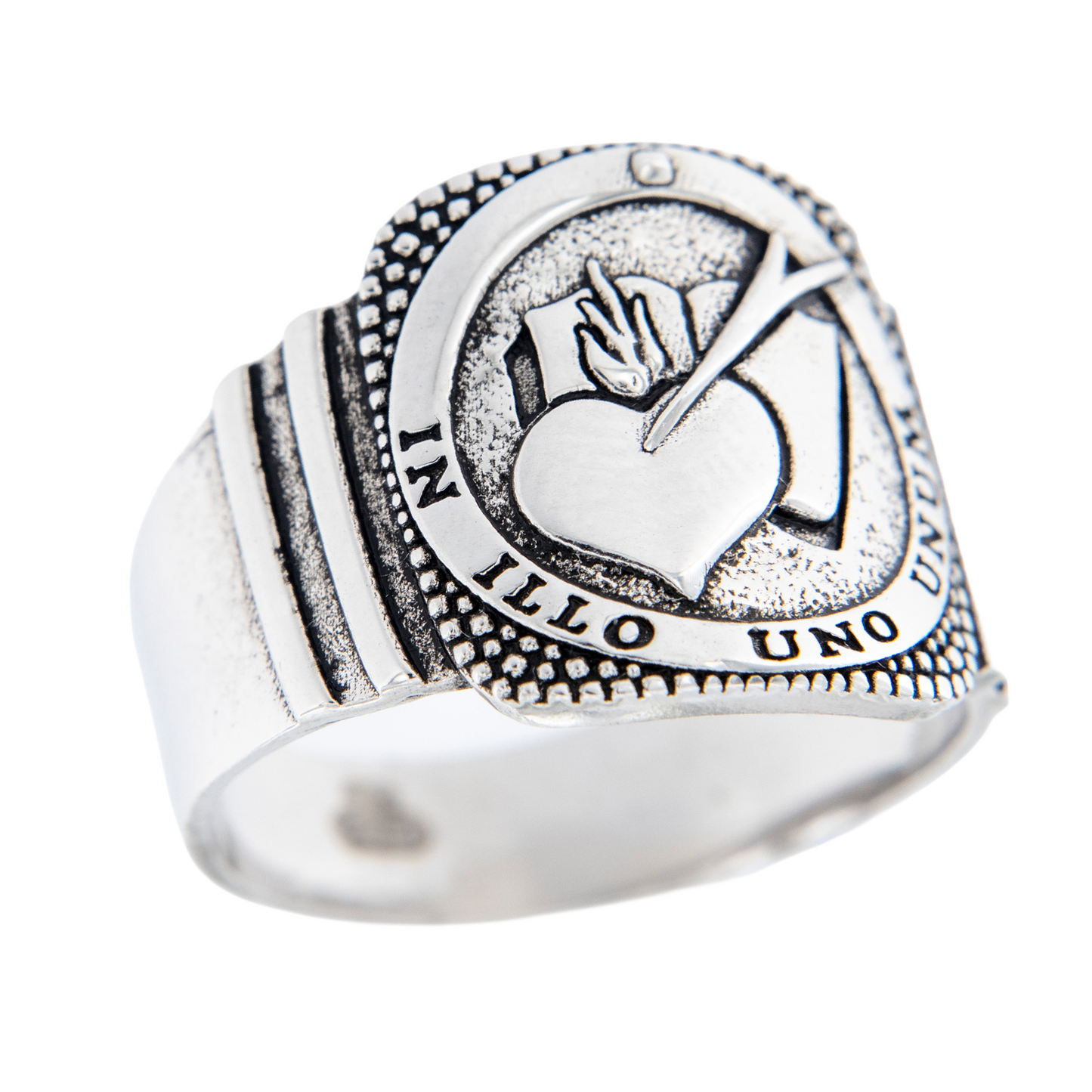UNUM – Il Sigillo della Fede. Anello in argento 925