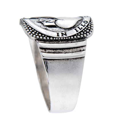 UNUM – Il Sigillo della Fede. Anello in argento 925