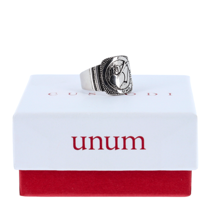 UNUM – Il Sigillo della Fede. Anello in argento 925