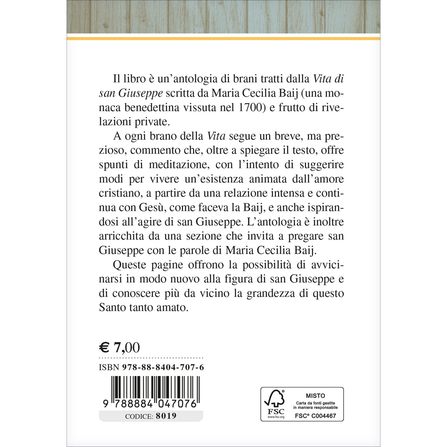 Antologia dalla vita di san Giuseppe
