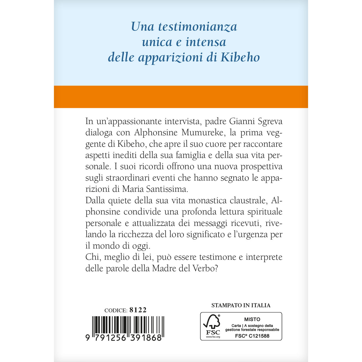 Le apparizioni di Kibeho dalla viva voce di Alphonsine. Intervista esclusiva