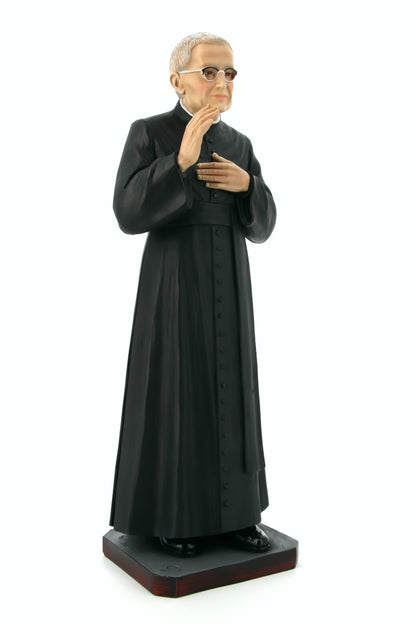 Statua Beato Giacomo Alberione, in resina vuota. Altezza 50 cm