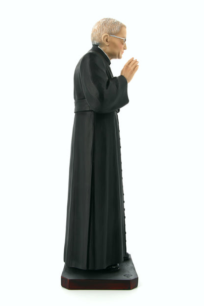 Statua Beato Giacomo Alberione, in resina vuota. Altezza 50 cm