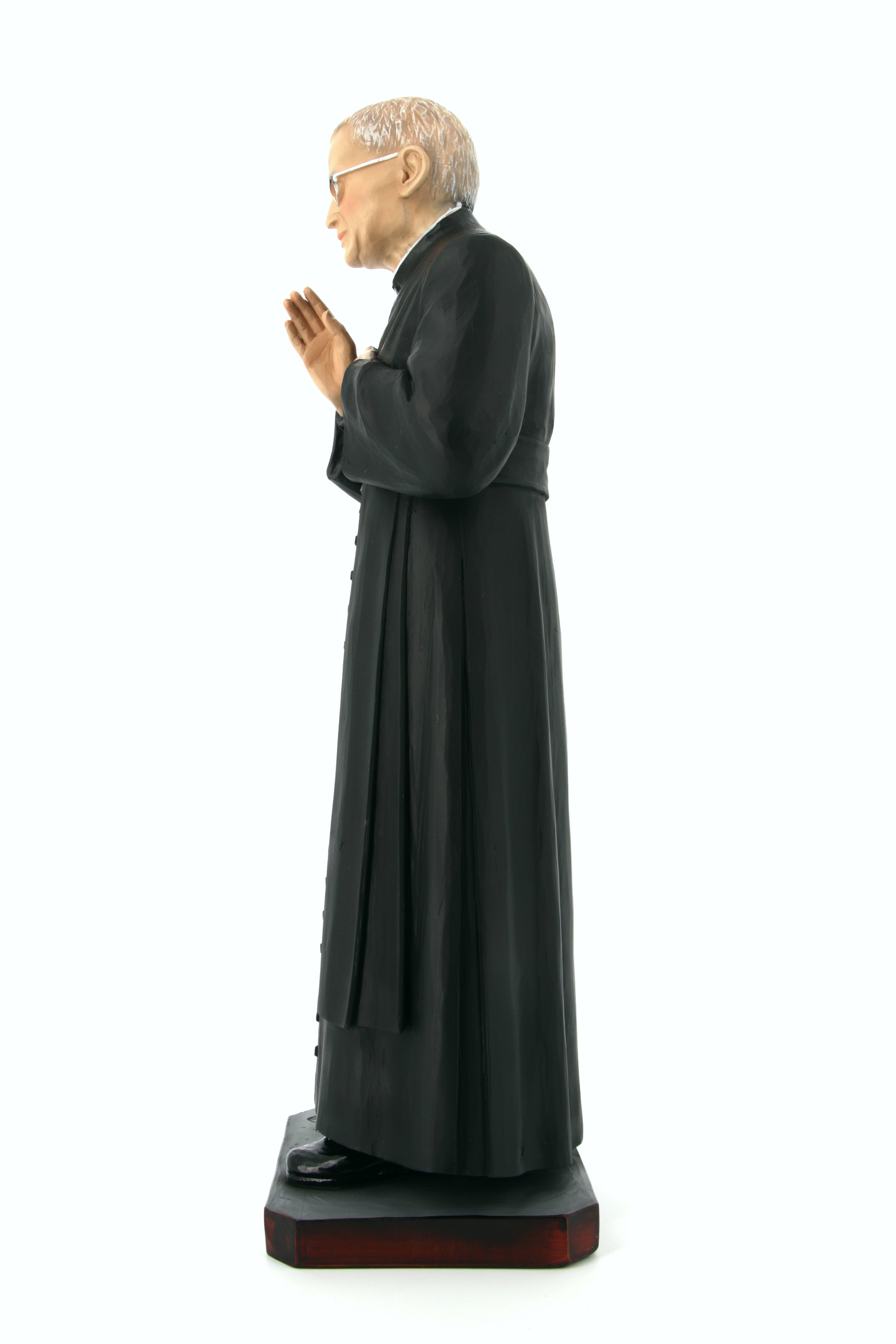 Statua Beato Giacomo Alberione, in resina vuota. Altezza 50 cm
