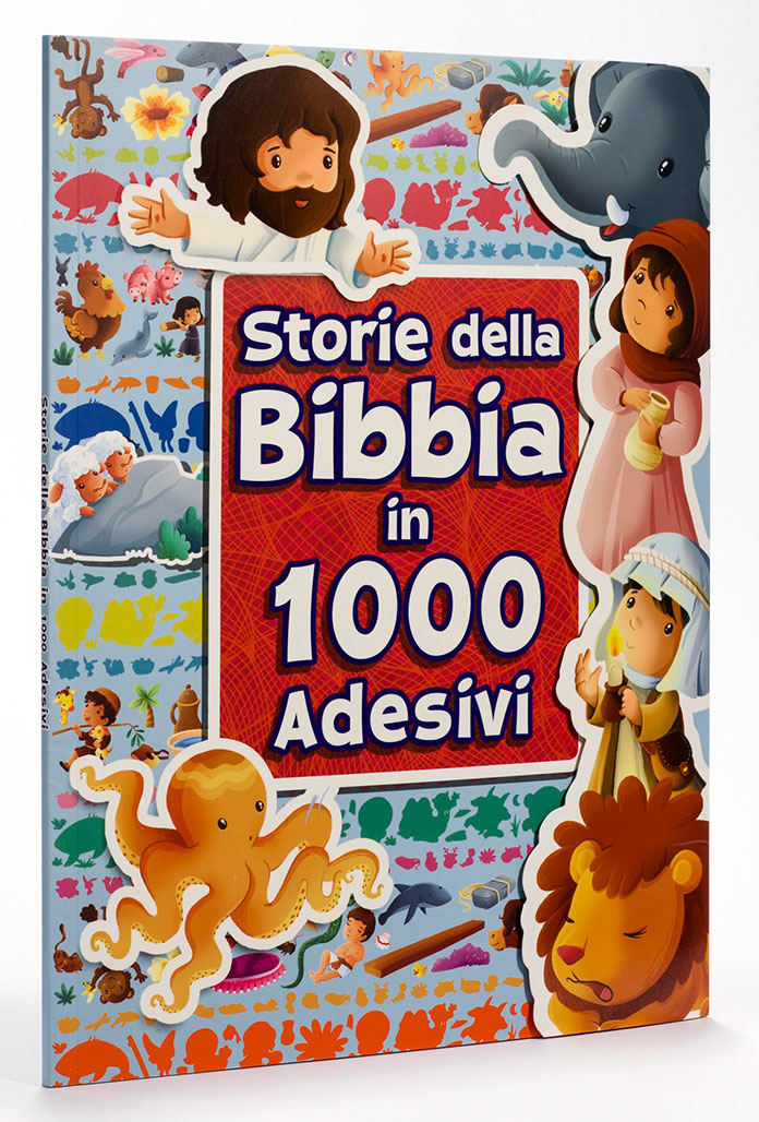 Storie della Bibbia in mille adesivi