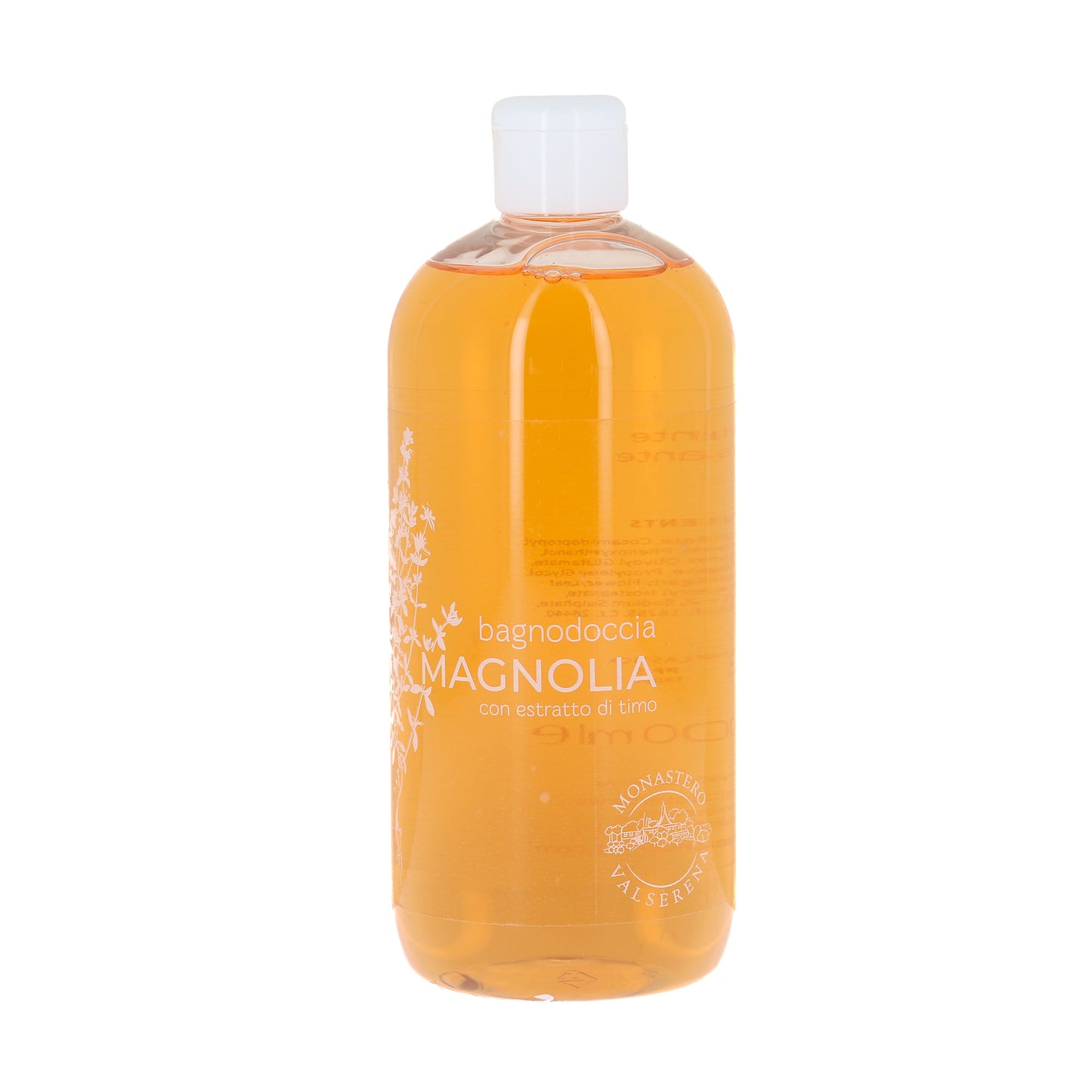 Bagnodoccia alla magnolia idratante e purificante. Confezione 500 ml