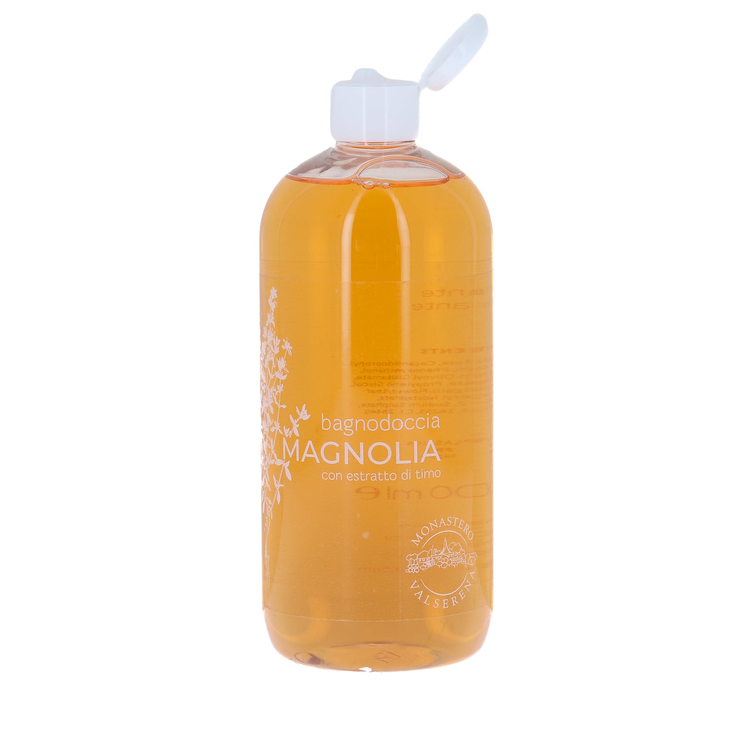 Bagnodoccia alla magnolia idratante e purificante. Confezione 500 ml