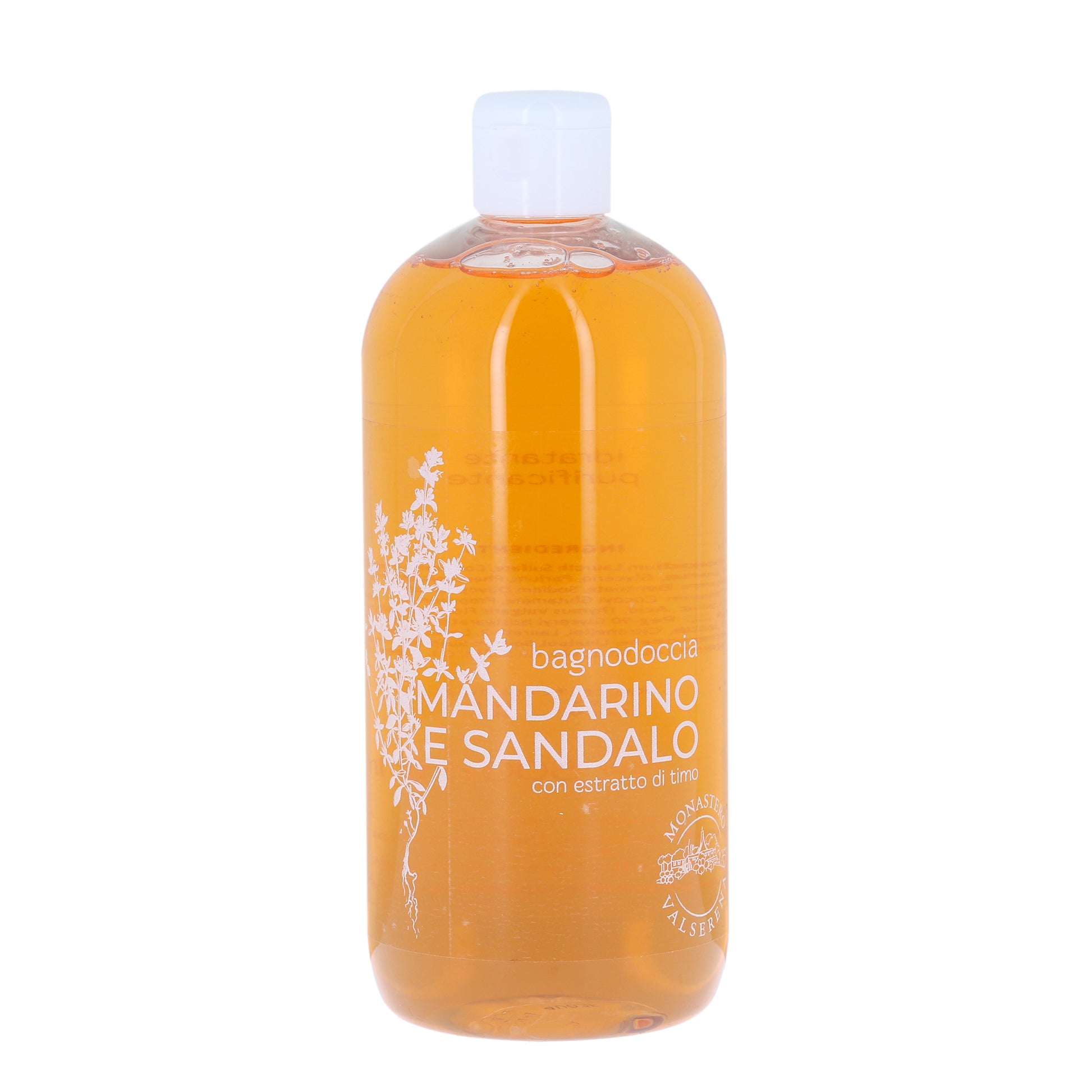 Bagnodoccia mandarino e sandalo dratante e purificante. Confezione 200 ml